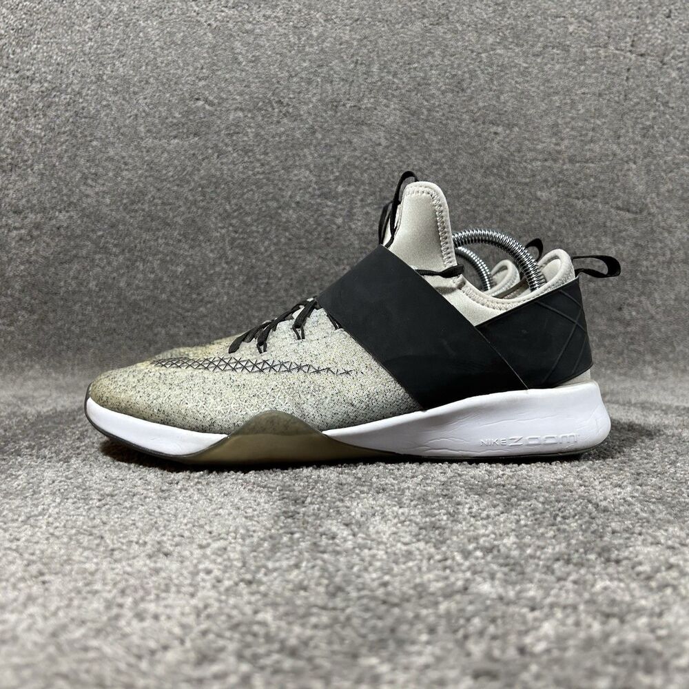 Nike Air Zoom Strong 843975-100 Women’s Sz 9.5 Gray Athletic Running Shoes Used - Picture 6 of 12